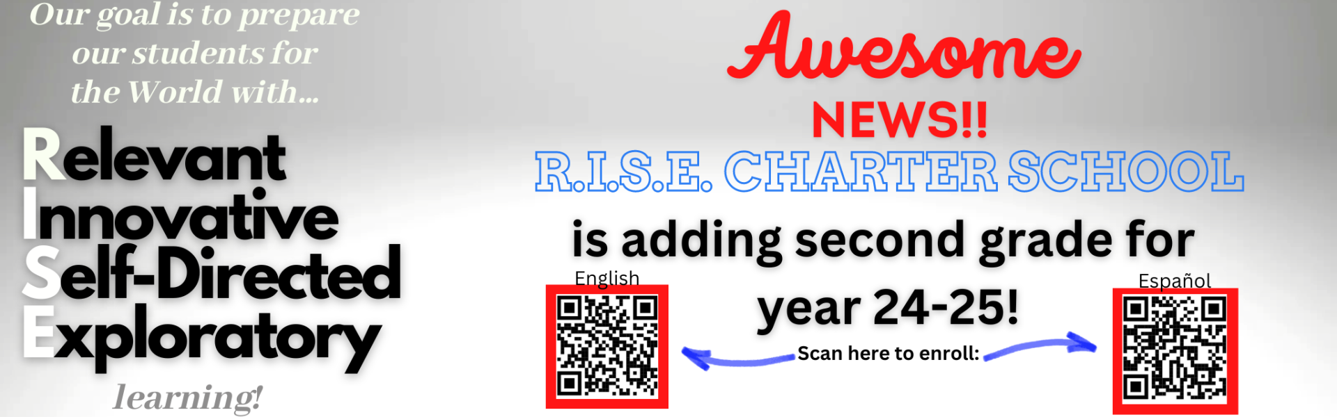 RISE Charter School Enroll Today!