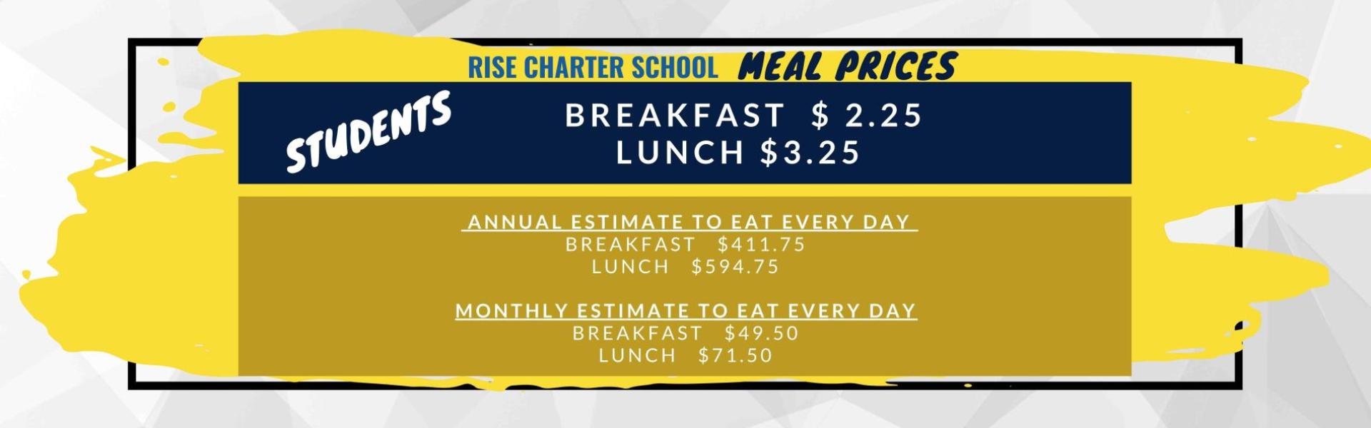 RISE Charter School Nutrition