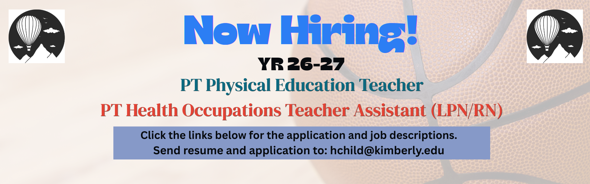 Now Hiring!