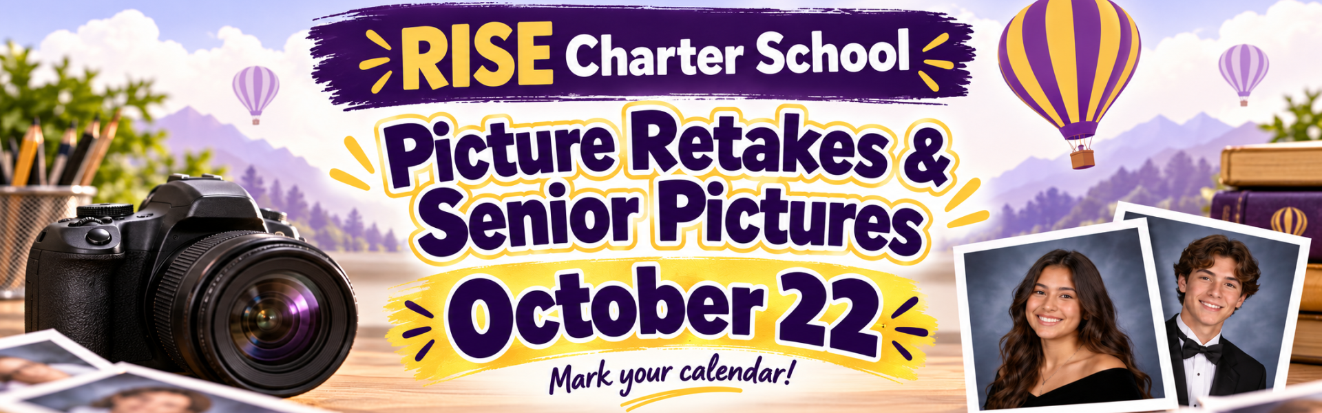 School Picture Retakes/ Senior Pics