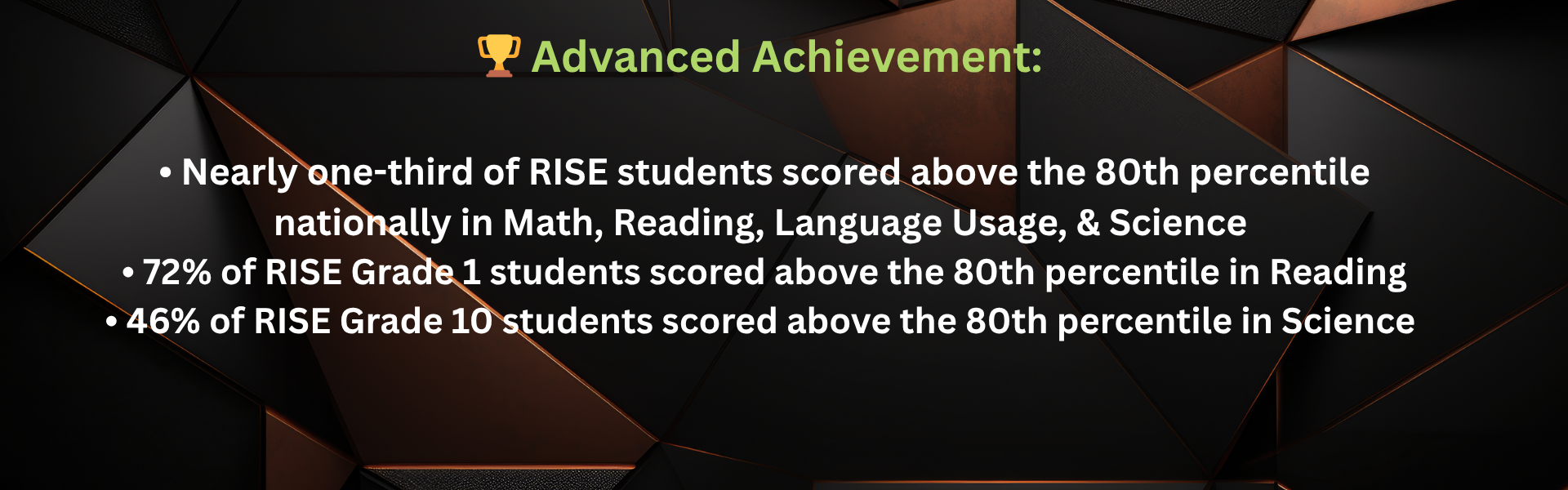 RISE=RESULTS