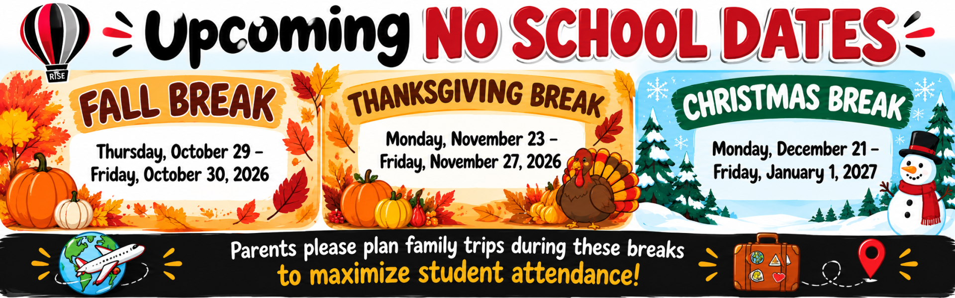 Mark your Calendar