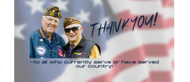 Happy Veteran's Day!