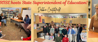 Visit from State Supt. of Education Debbie Critchfield