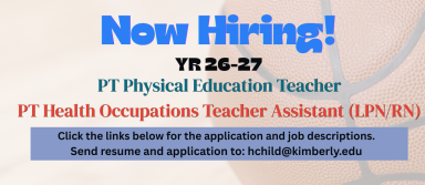 Now Hiring!