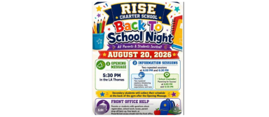 Back To School Night!