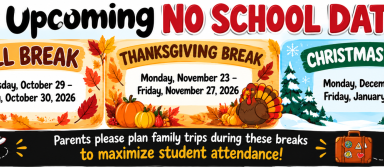 Mark your Calendar